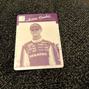 Ultra Rare Austin Cindric 2023 Donruss NASCAR Printing Plate 1/1 Only One